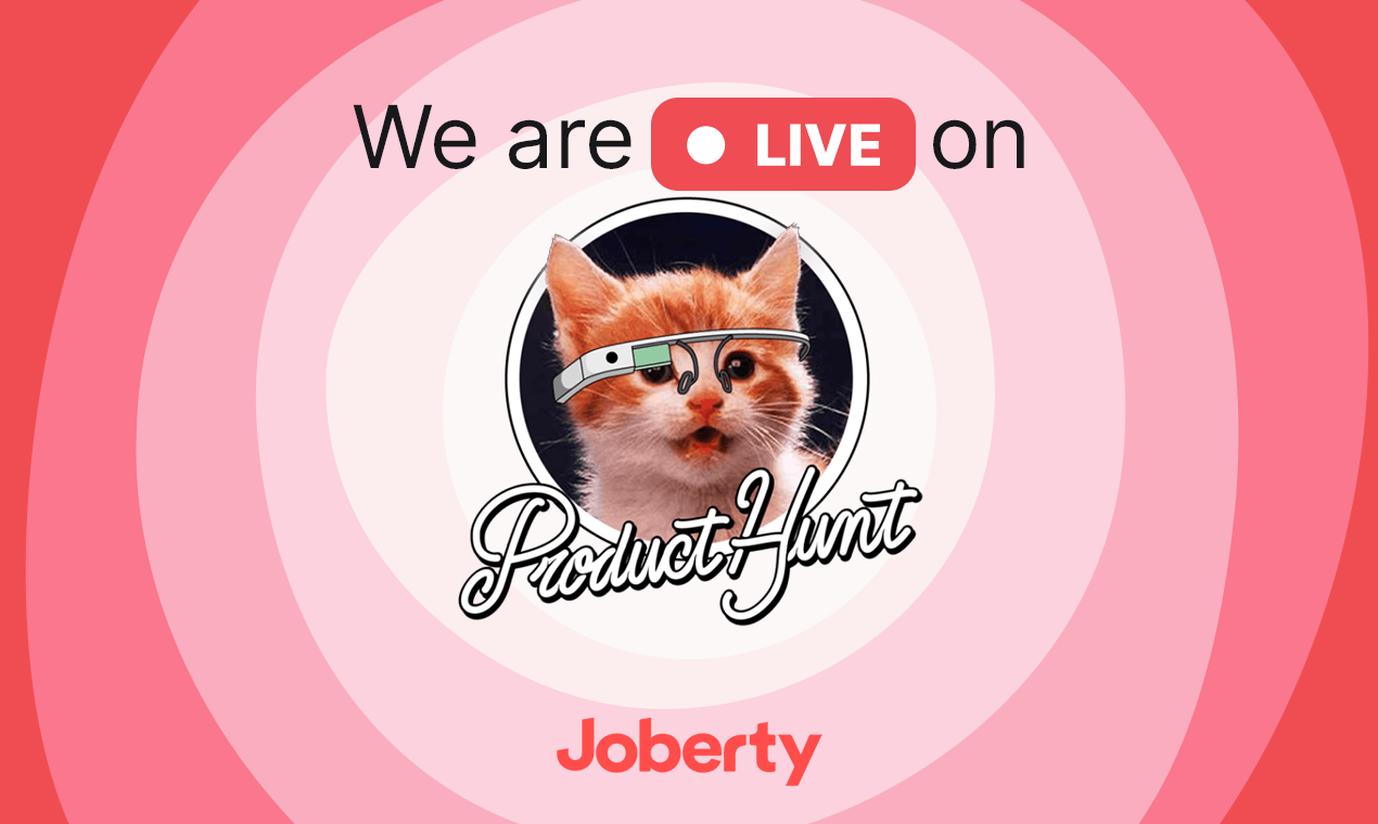 Joberty is live on Product Hunt!